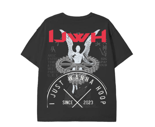IJWH Angel Tee Black